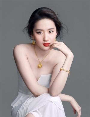 古典美女刘亦菲珠宝品牌广告摄影