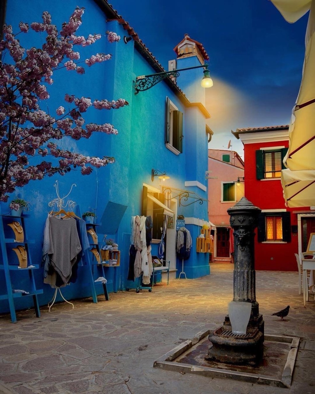童话般的彩色岛-威尼斯的布拉诺岛