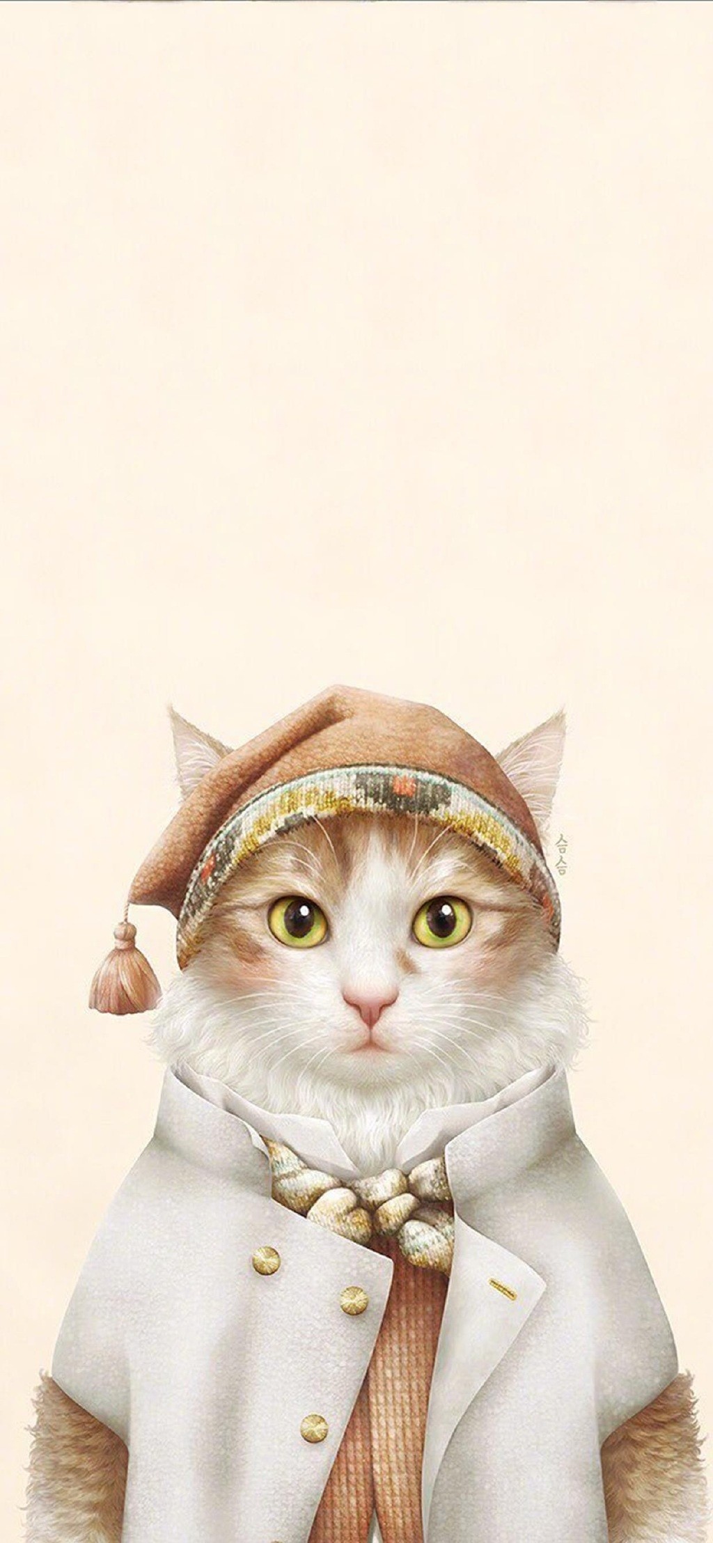 欧美可爱猫咪手机壁纸