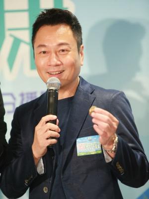 陈雅思黎耀祥参加TVB节目《叹得好健康》记者会