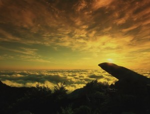 泰山云海日出图片