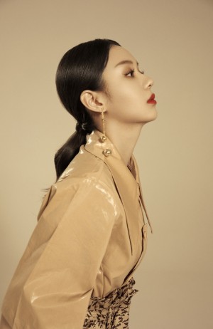 郑合惠子个性时尚杂志写真图片