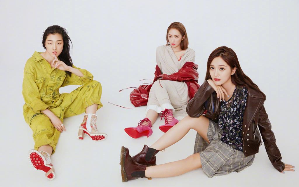 《创造101》小姐姐们为《红秀Grazia》拍摄的时尚大片