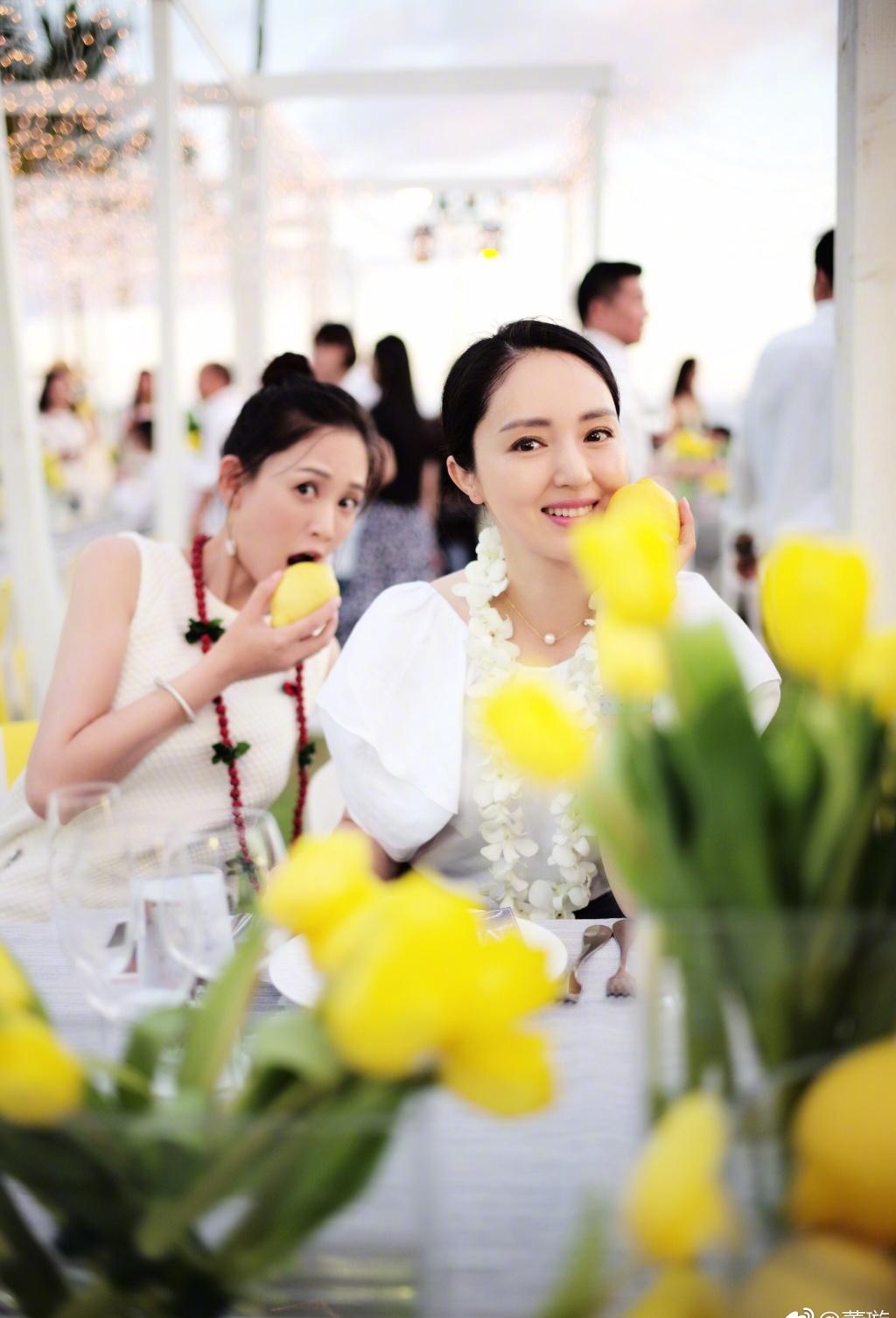 安以轩与澳门德晋集团总裁陈荣炼婚礼照片