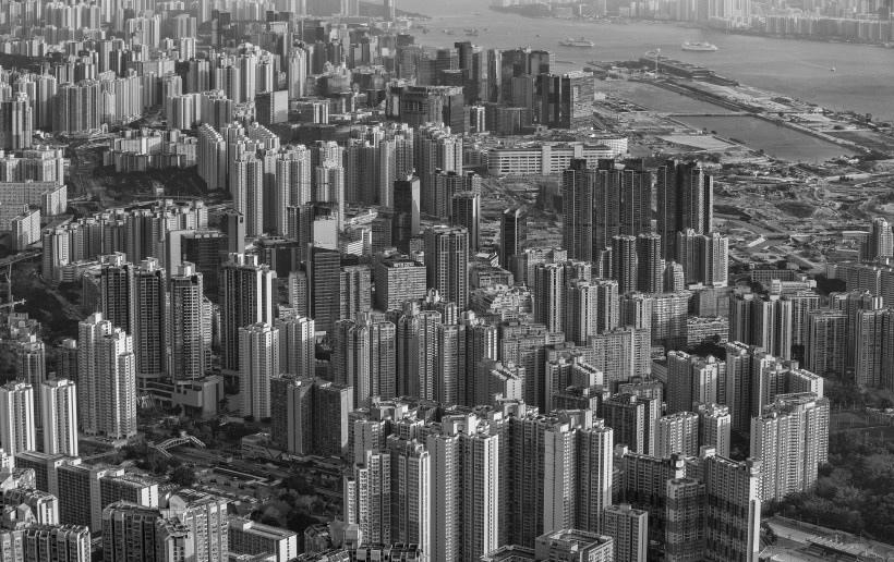 繁华的香港风景