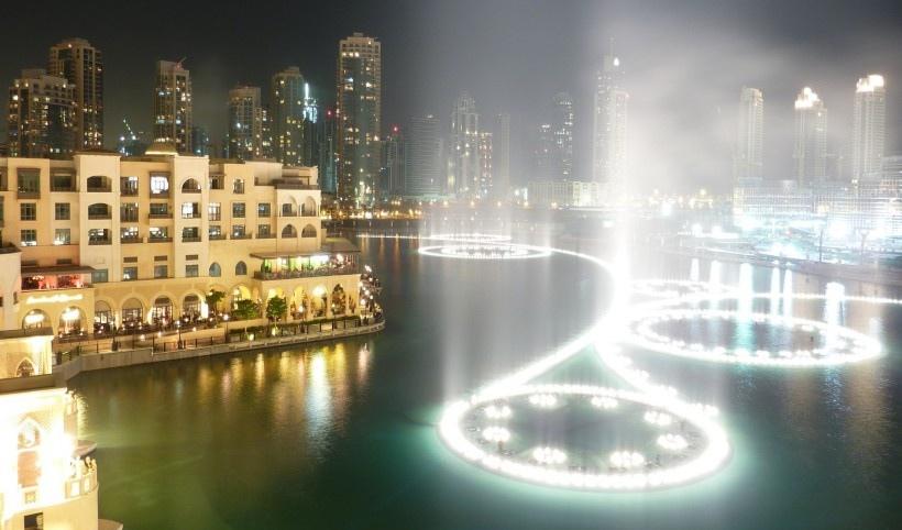 迪拜城市风景写真