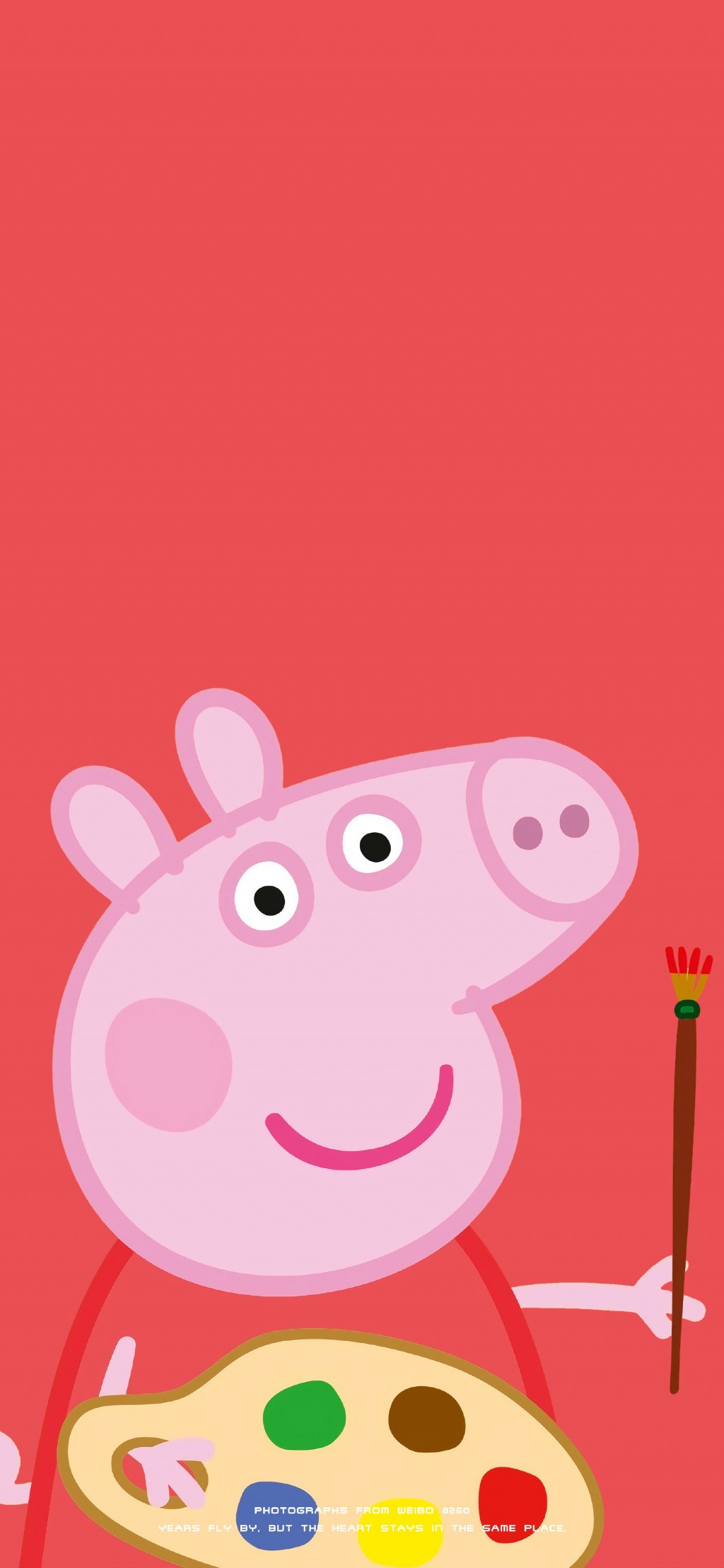 小猪佩奇可爱卡通手机壁纸