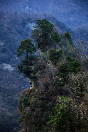 武当山飞升崖风景图片