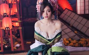 性感妖娆的日本和服美女私房写真图片