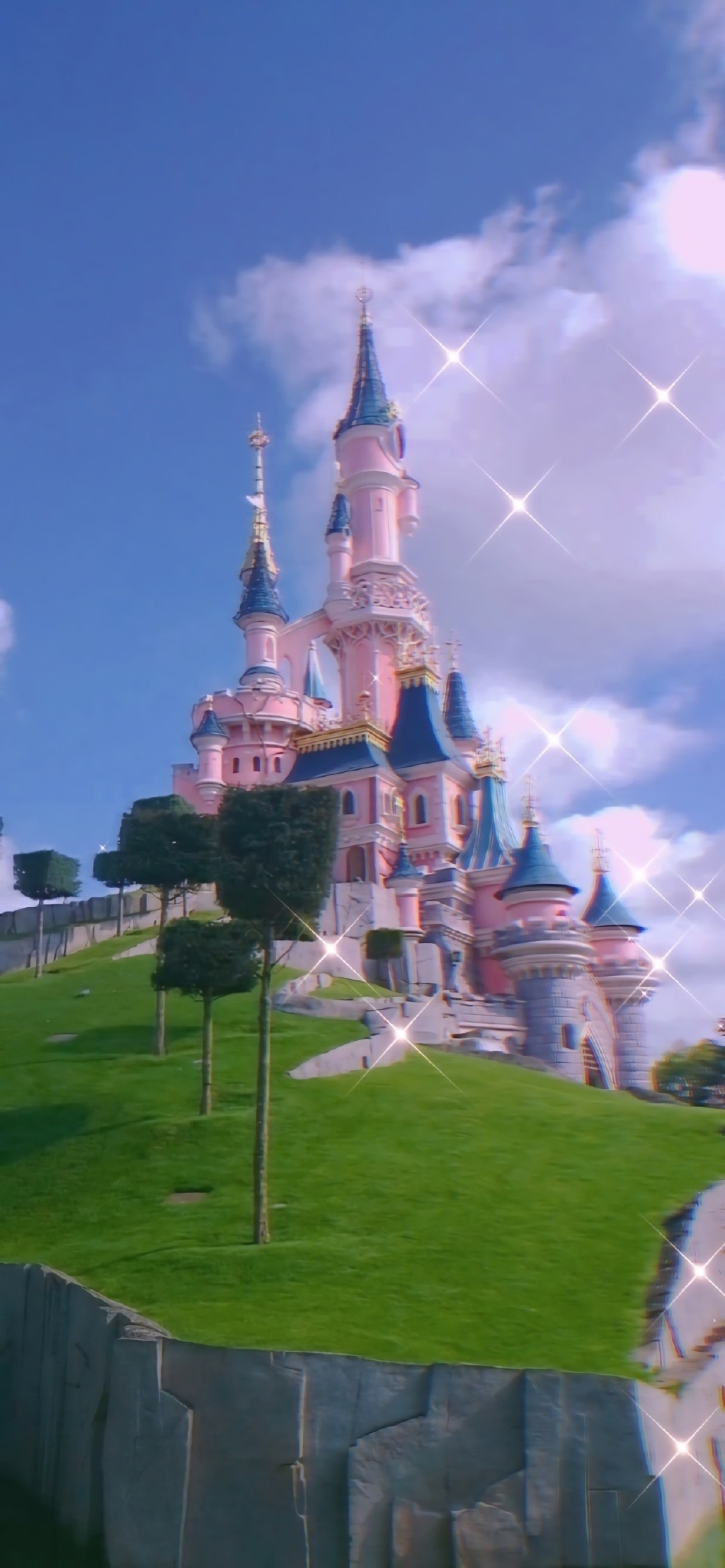 迪士尼城堡唯美童话手机壁纸