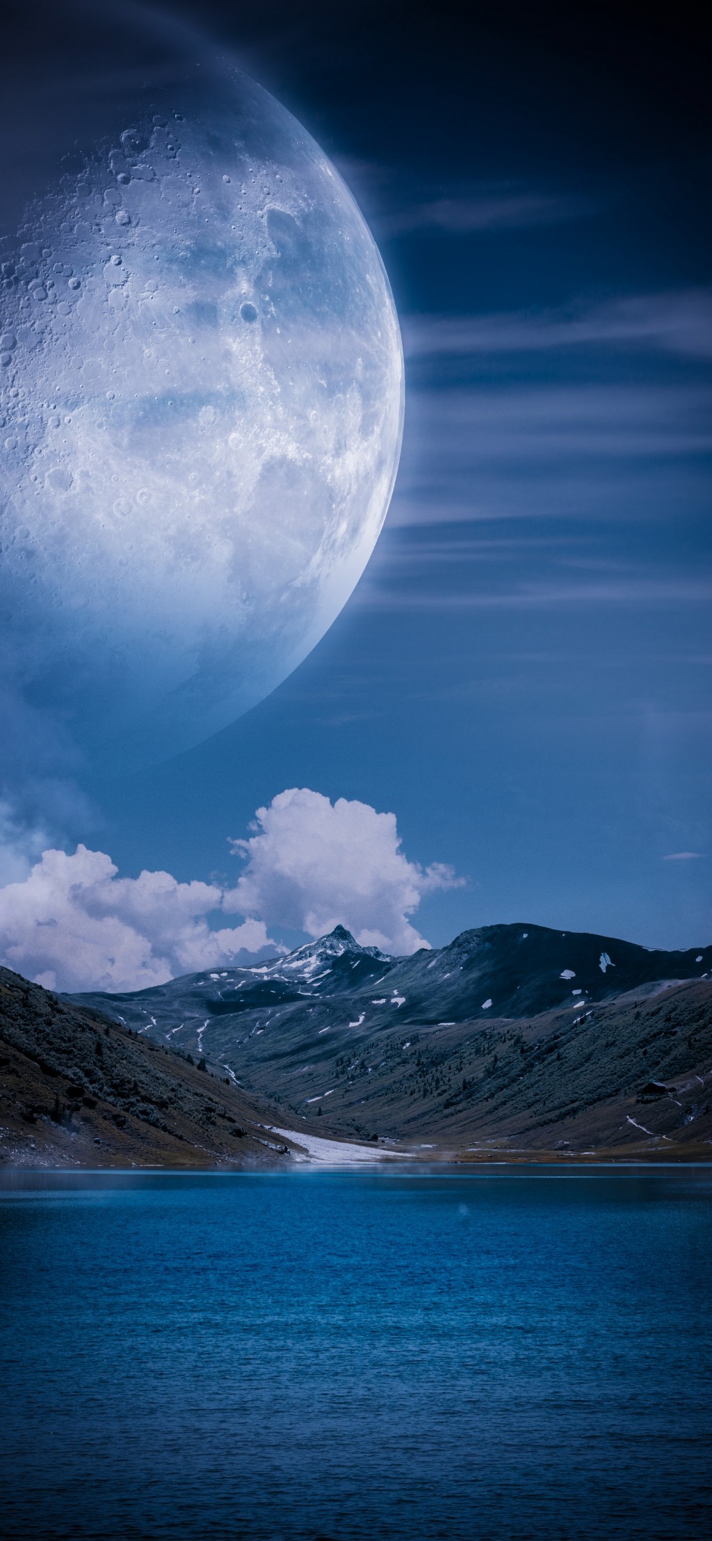超级月亮唯美梦幻手机壁纸