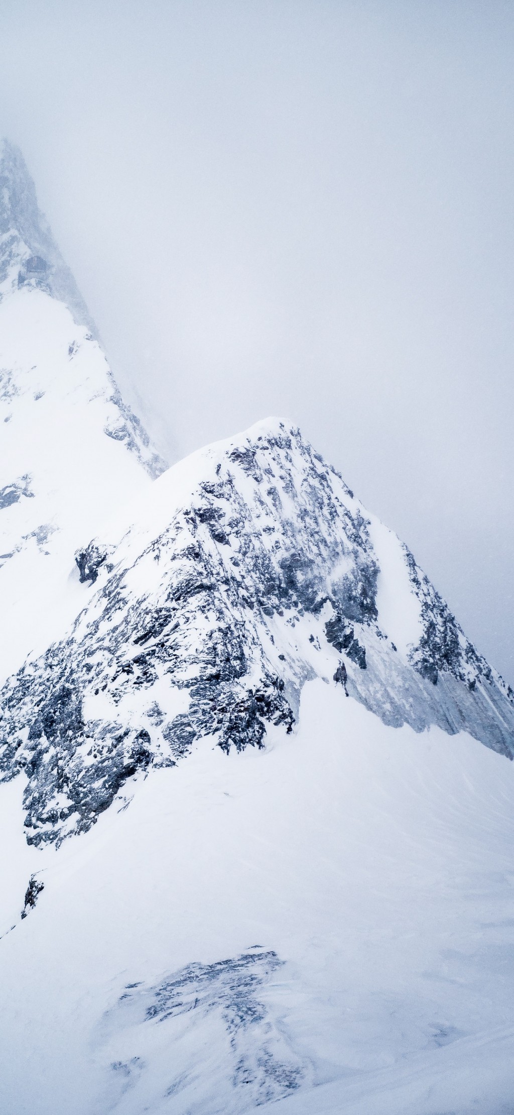 冬日雪山风景手机壁纸