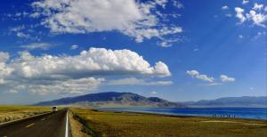 新疆北疆自然风光 公路 风景图片