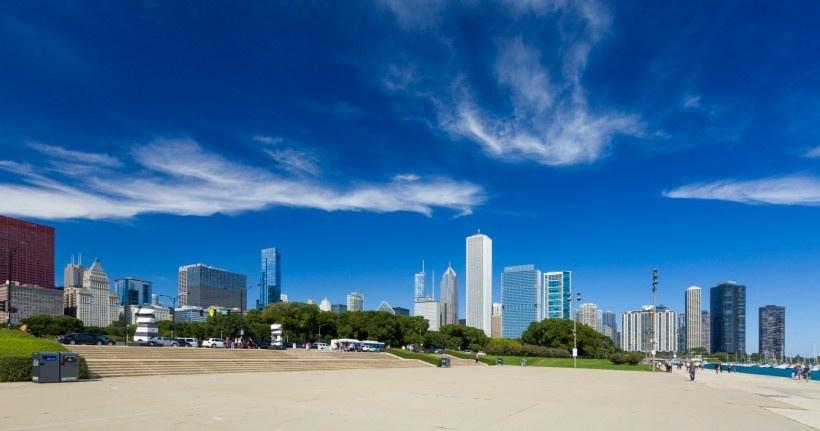 美国芝加哥城市风景写真