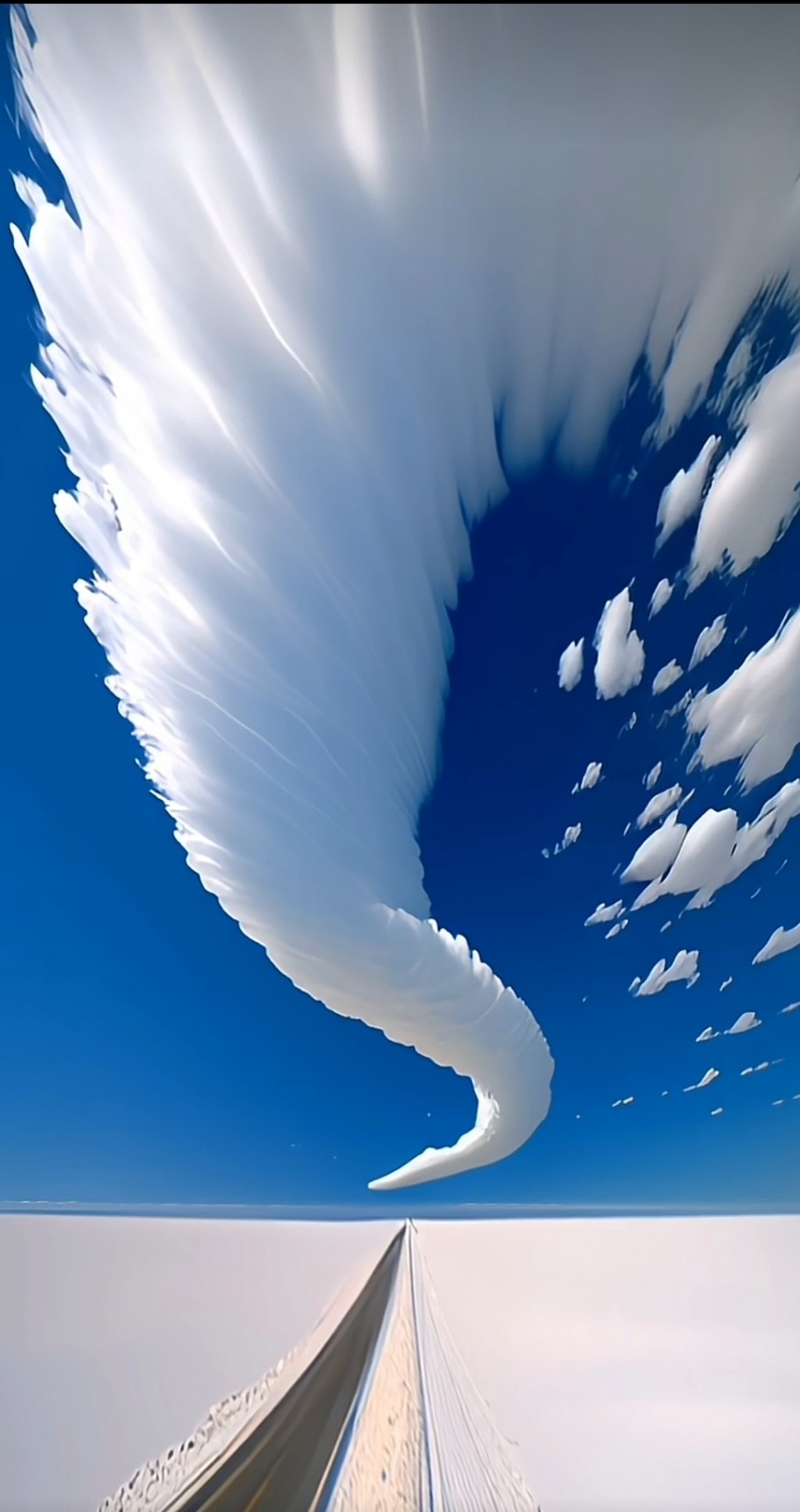 蓝天白云唯美风景手机壁纸