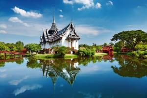 泰国芭提雅曼谷宫殿风景高清图片