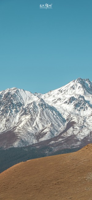 西宁雪山风景唯美手机壁纸