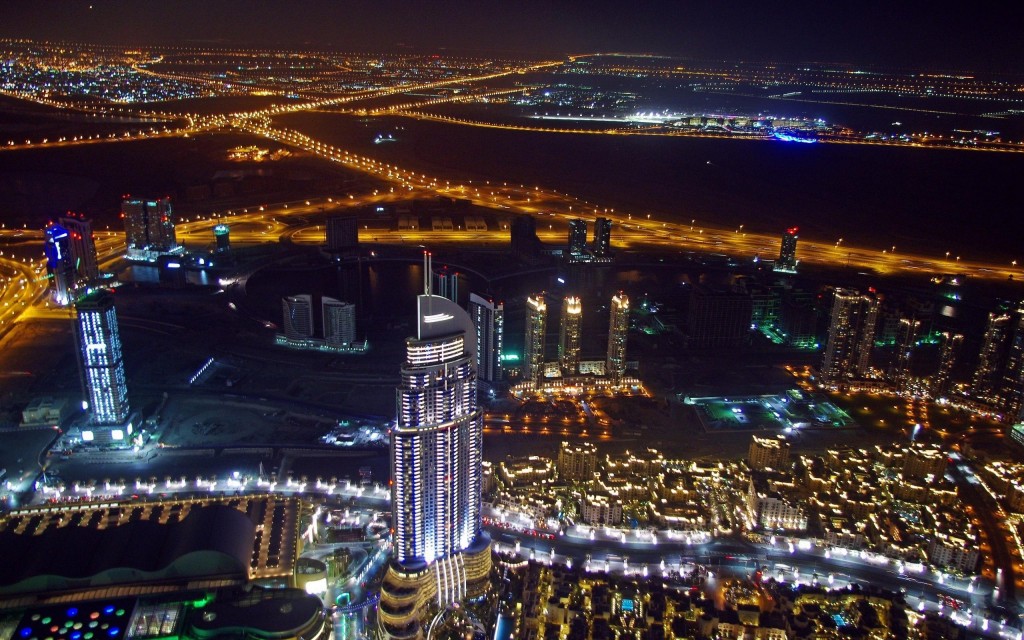 阿联酋迪拜城市秀美风光写真