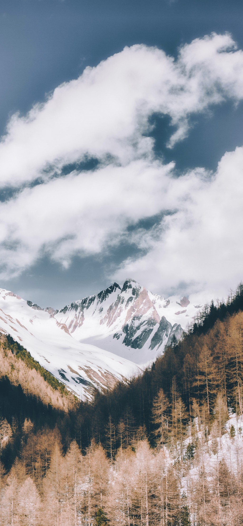 唯美雪山壮阔自然风景手机壁纸