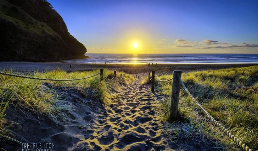 新西兰西海岸海景风景