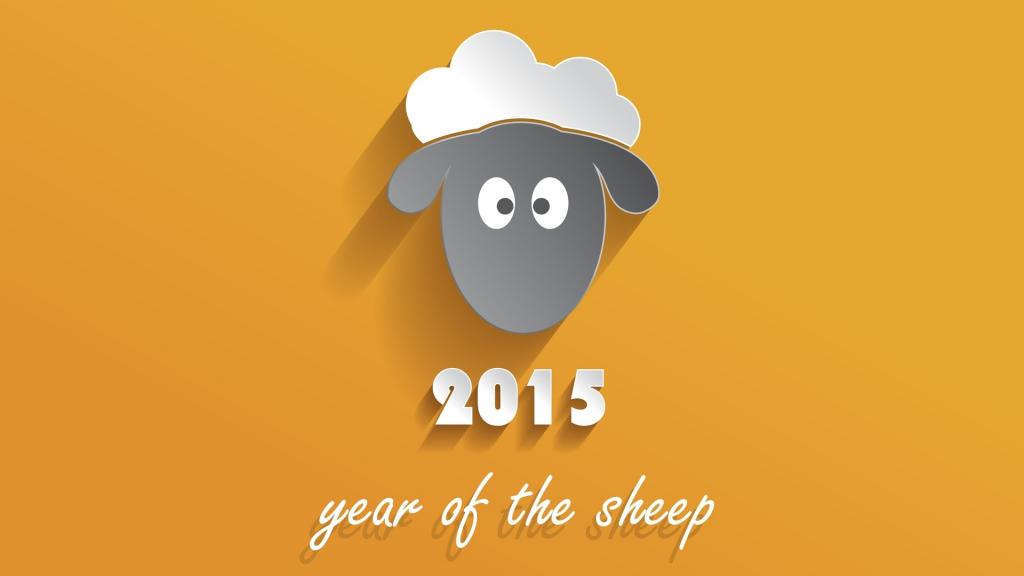 2015羊年图片壁纸