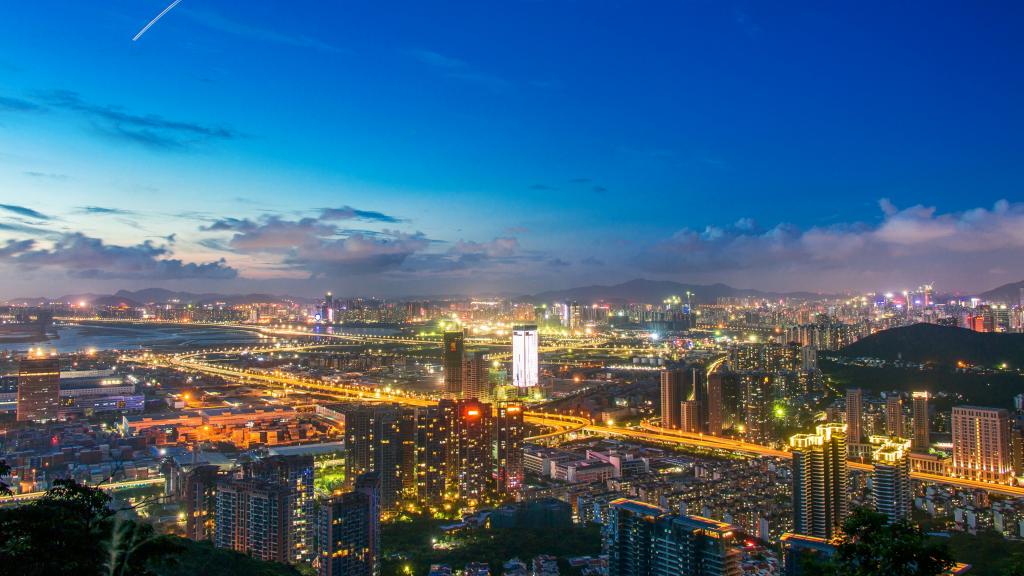 广东深圳城市风光图片