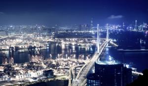 中国香港城市风景图片