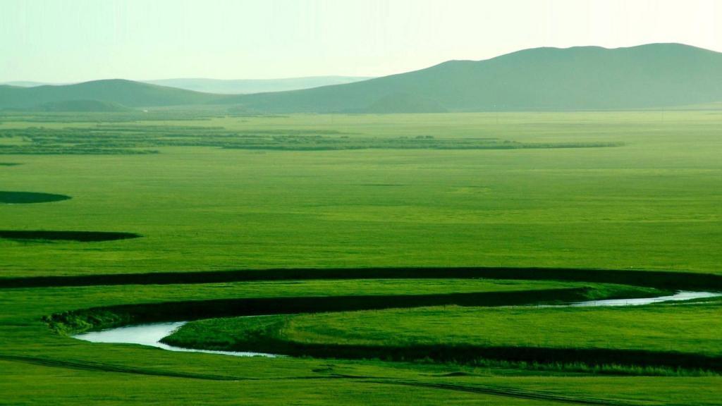内蒙古呼伦贝尔大草原自然风光