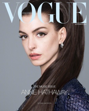 安妮·海瑟薇Anne Hathaway复古时髦封面大片