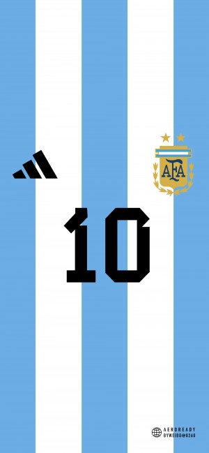 阿根廷·梅西球衣号手机壁纸