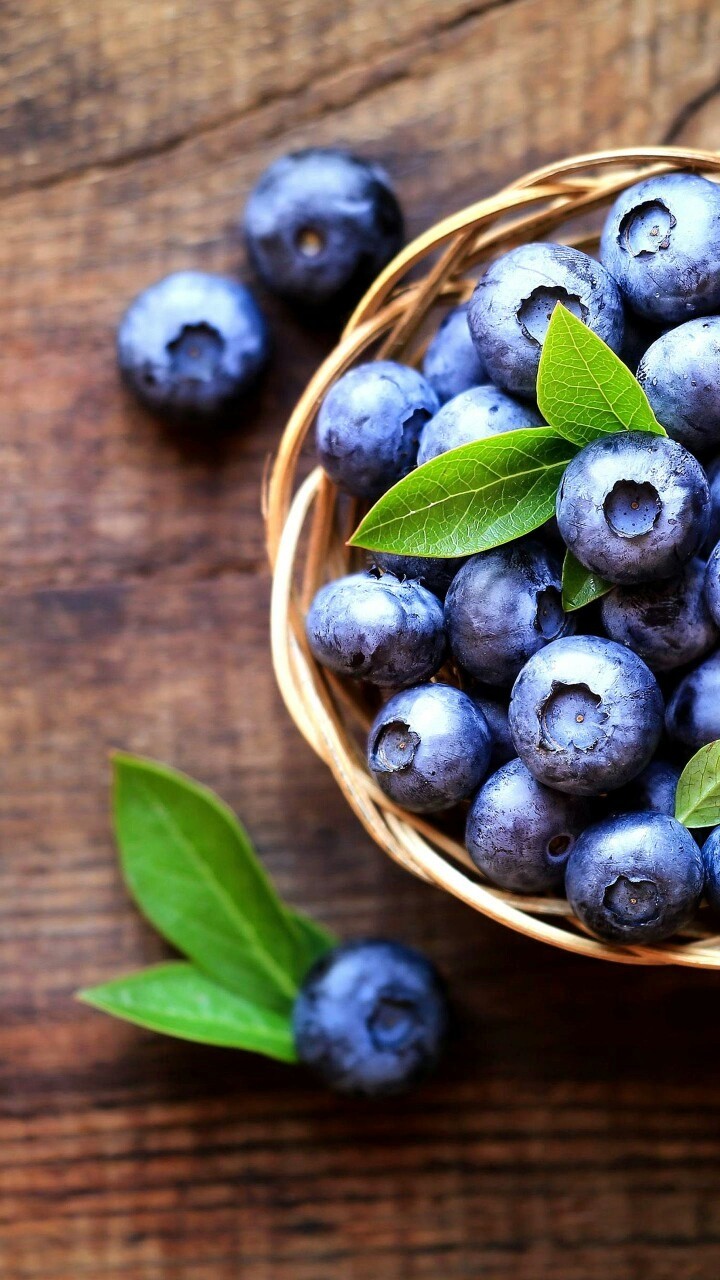 诱人的水果蓝莓图片