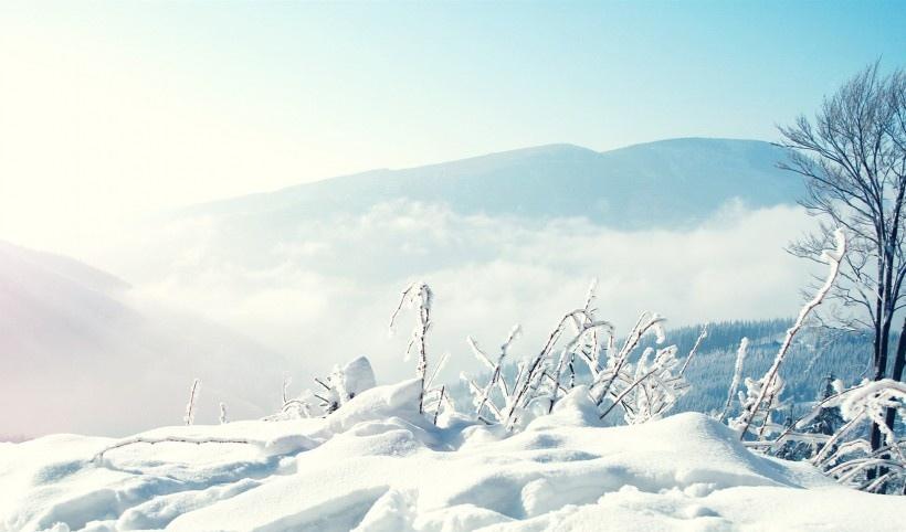 冬日绝美雪景摄影写真