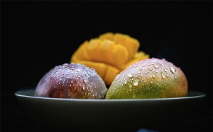 美味的芒果唯美水果壁纸