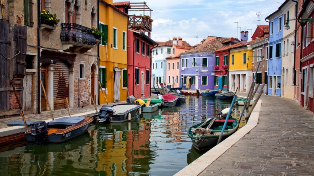 浪漫之都意大利著名威尼斯水城