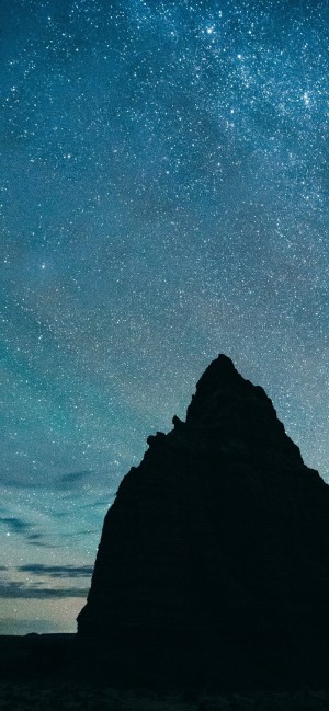 大自然迷人夜空高清摄影图片手机壁纸