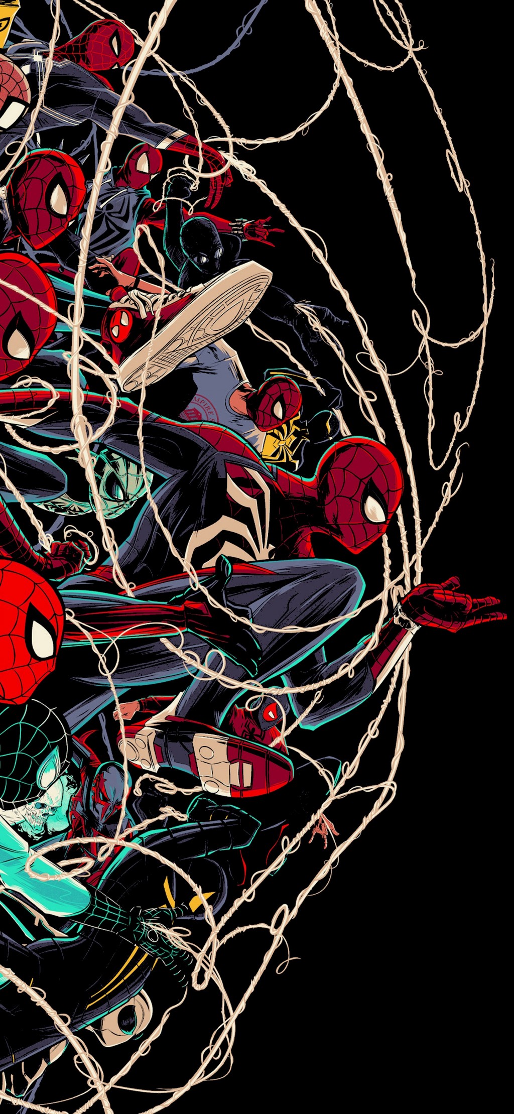 蜘蛛侠:纵横宇宙可爱动漫手机壁纸