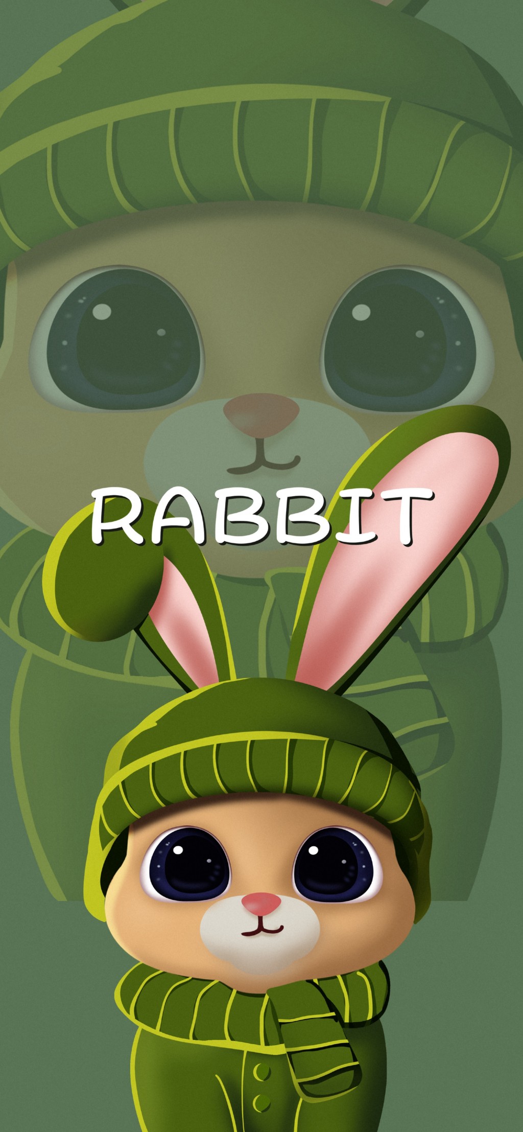 兔年系列创意手机壁纸