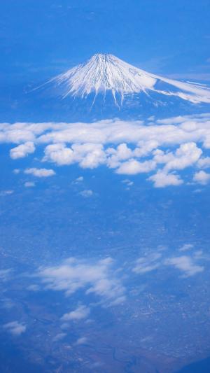 日本的象征壮丽富士山