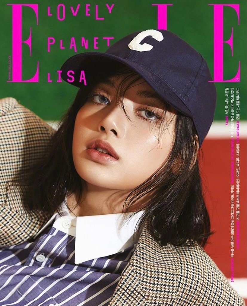 Lisa时尚杂志封面写真
