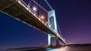 桥梁大桥夜景图片