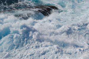 大漩涡-波涛汹涌的大海 泡沫 图片