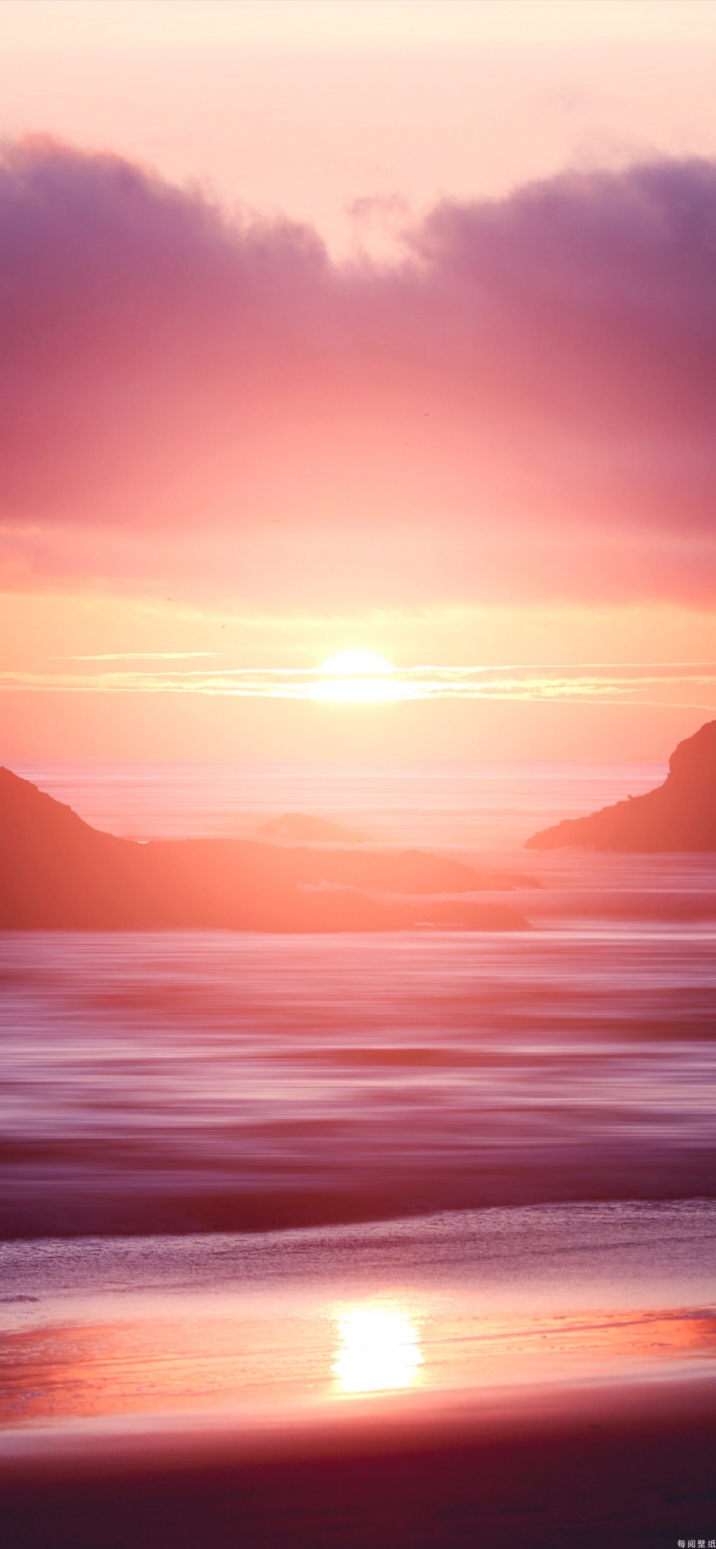 日落时分唯美自然风景手机壁纸