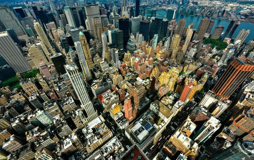 美国纽约曼哈顿风景写真图片