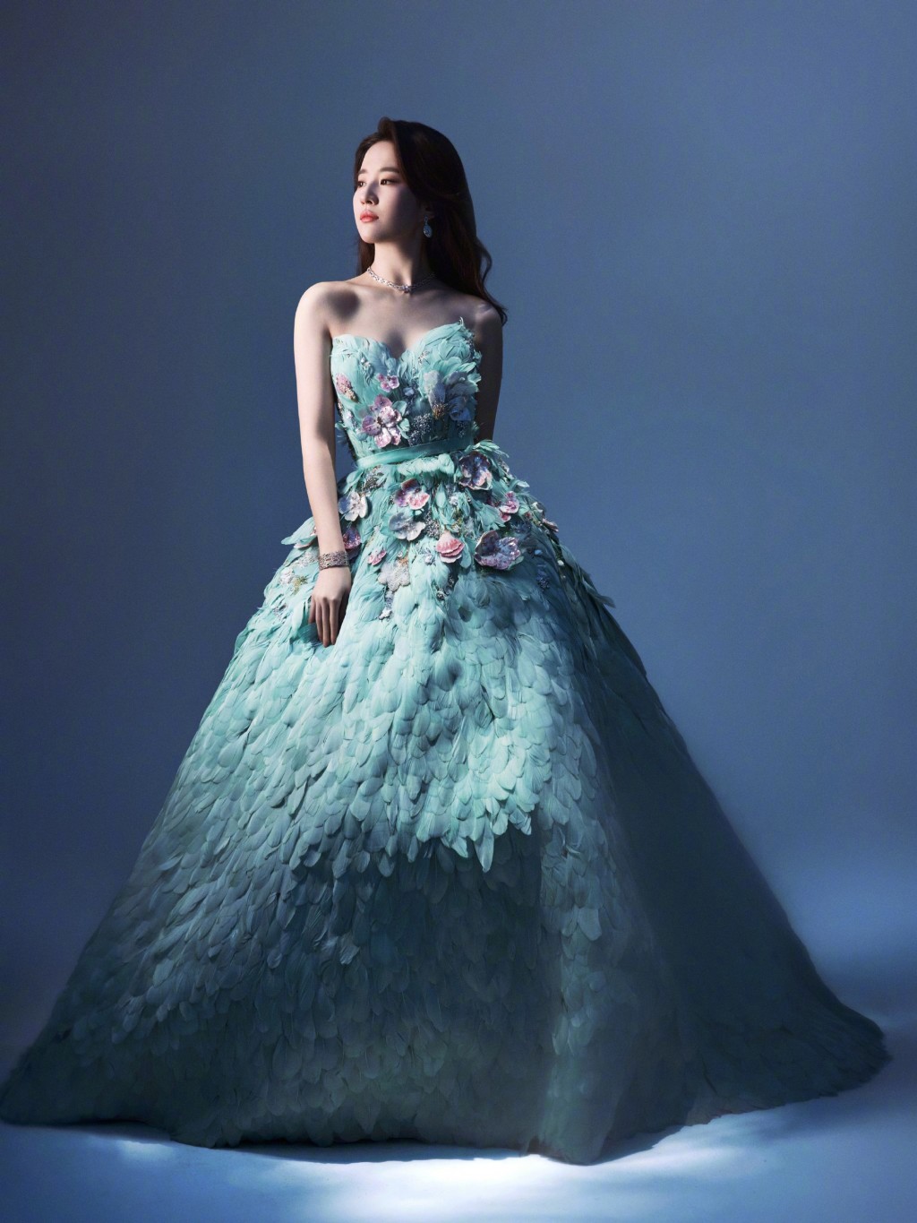 刘亦菲孔雀公主造型仙女气质写真图片