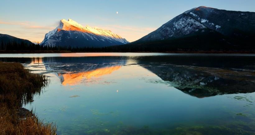加拿大落基山脉风景写真图片
