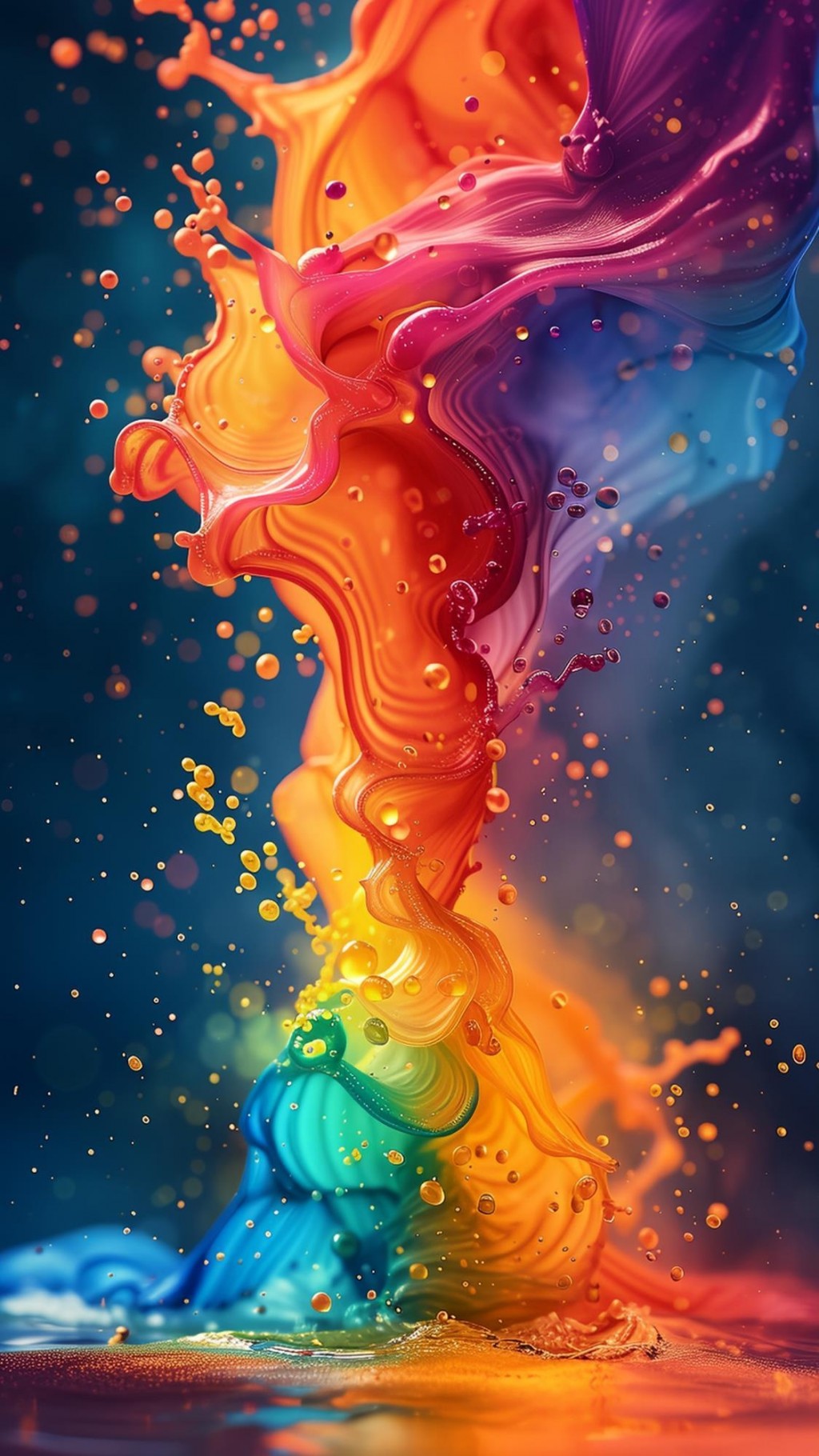 缤纷色彩抽象梦幻手机壁纸