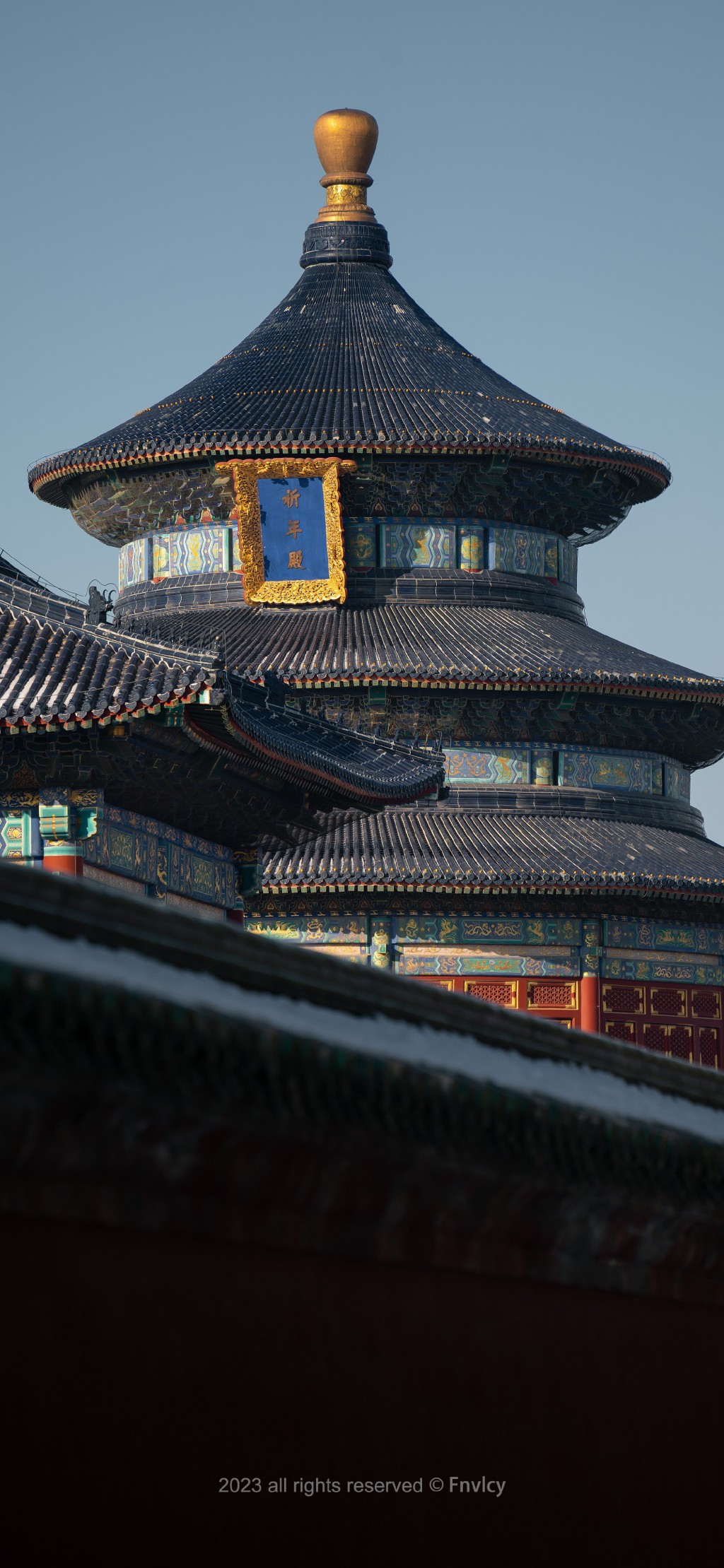 北京天坛祈年殿风景名胜手机壁纸