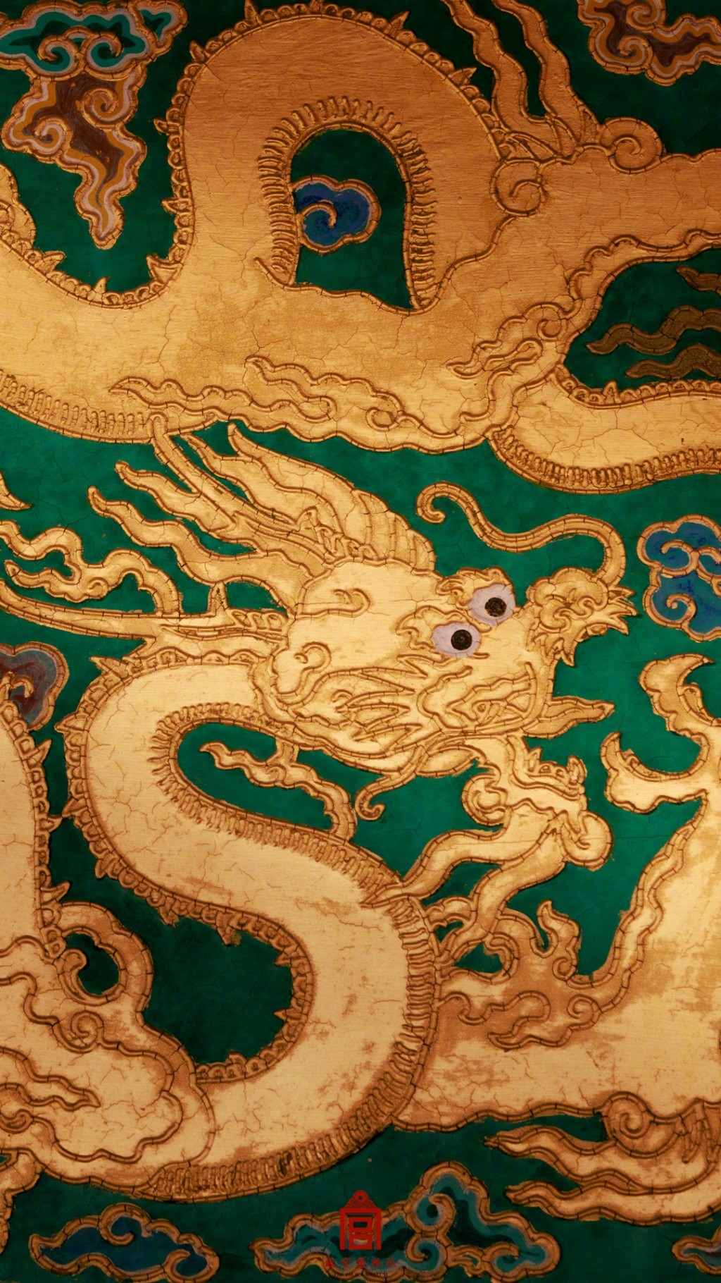 故宫新春文化龙纹建筑风景手机壁纸