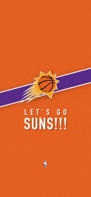 NBA篮球太阳队简约手机壁纸