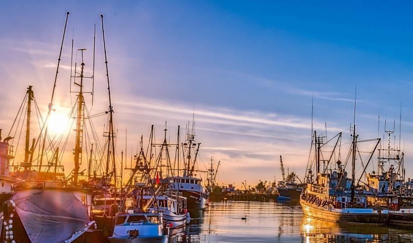 美国旧金山渔人码头风景写真图片